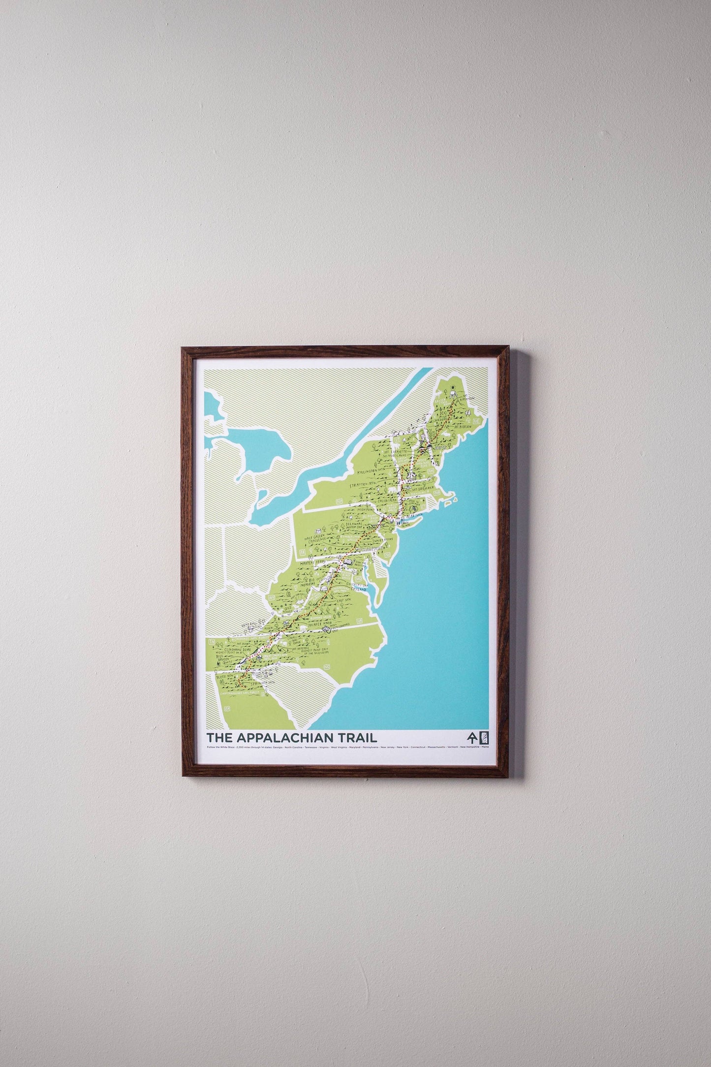 Brainstorm - The Appalachian Trail Print