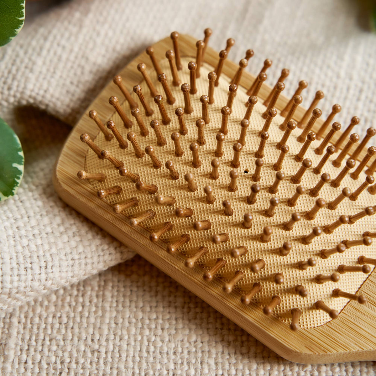 Bamboo Switch - Bamboo Paddle Hairbrush - Square | Haircare Bestseller