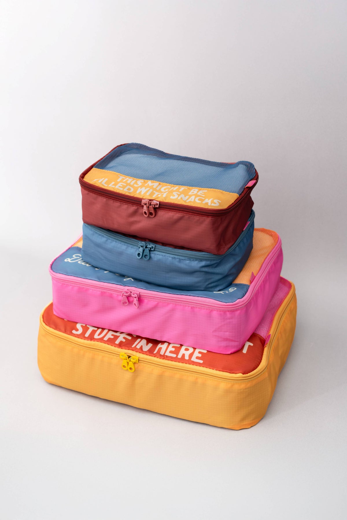 Ban.do - Packing Cube Set, Really Important Stuff