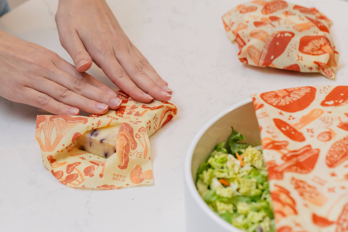 Bee's Wrap - Assorted 3 Pack - Mushroom Magic, Limited Edition