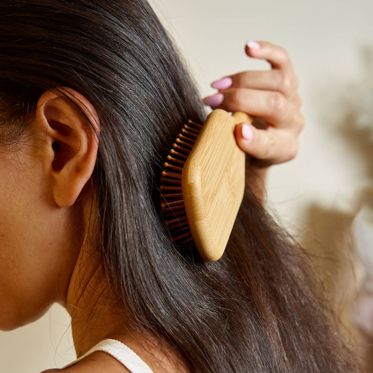 Bamboo Switch - Bamboo Paddle Hairbrush - Square | Haircare Bestseller