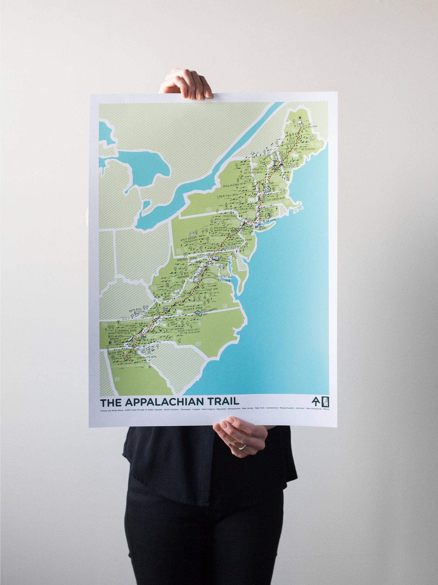 Brainstorm - The Appalachian Trail Print