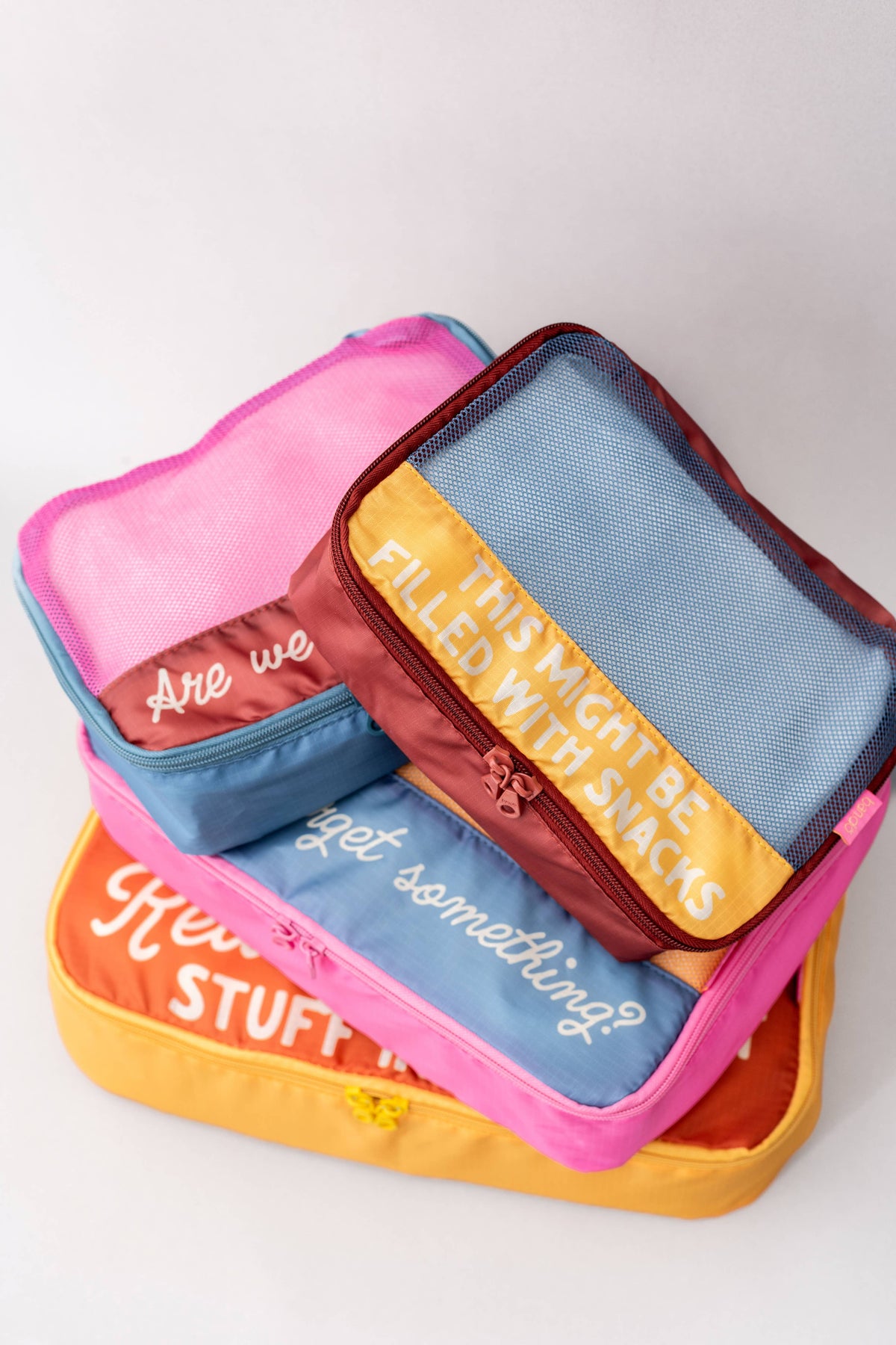 Ban.do - Packing Cube Set, Really Important Stuff