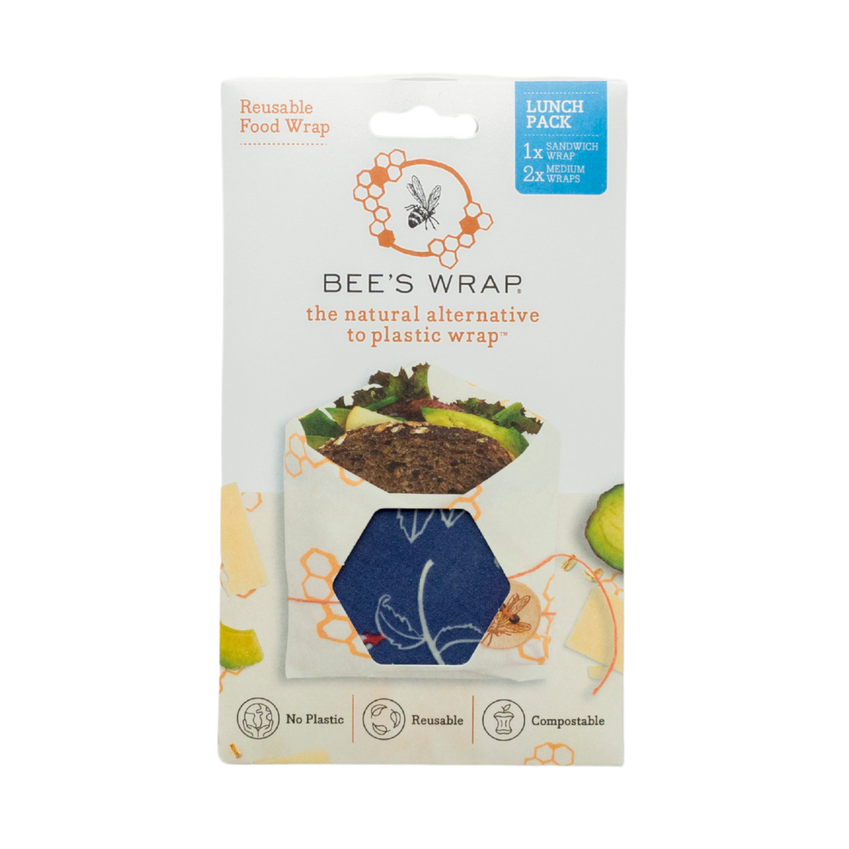 Bee's Wrap - Lunch Pack - Botanical