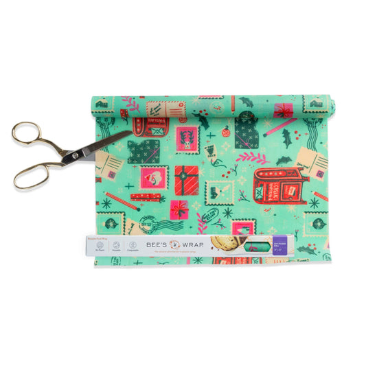 Bee's Wrap - New! Seasons Greetings Cut-to-Size Roll
