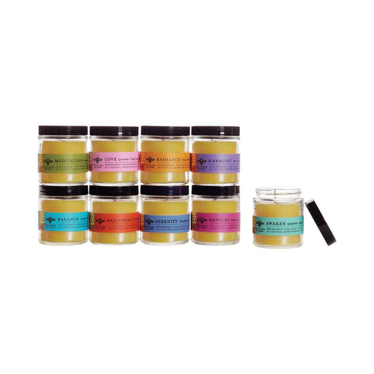 Big Dipper Wax Works - Apothecary Glass Candle – Pure Beeswax Aromatherapy – 3.2oz