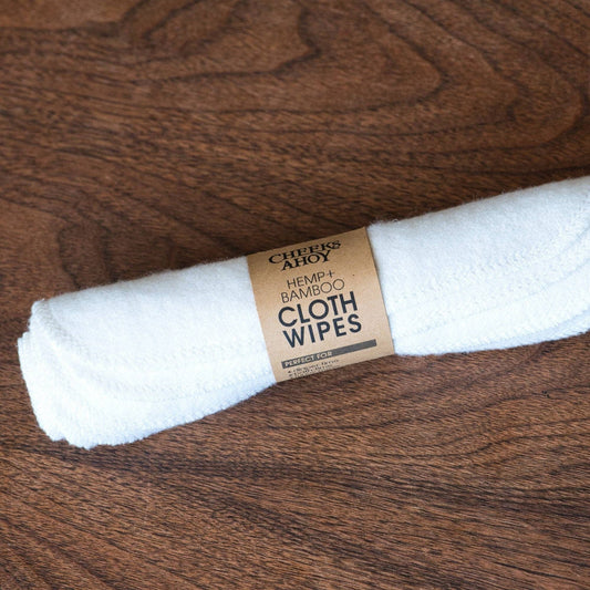 Cheeks Ahoy - Hemp + Bamboo Wipes