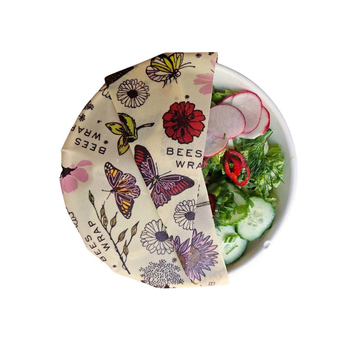 Bee's Wrap - Assorted 3 Pack - Meadow Magic, Plant Based Wax
