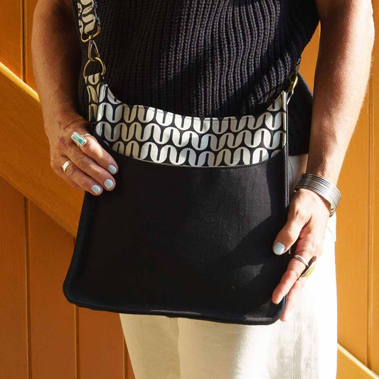 Medium Sling Crossbody -  Geometric Prints