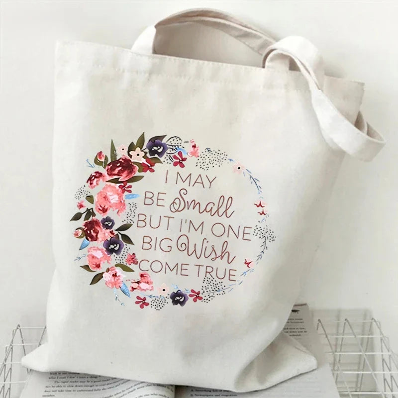 Witchy Floral & Moon Tote Bags