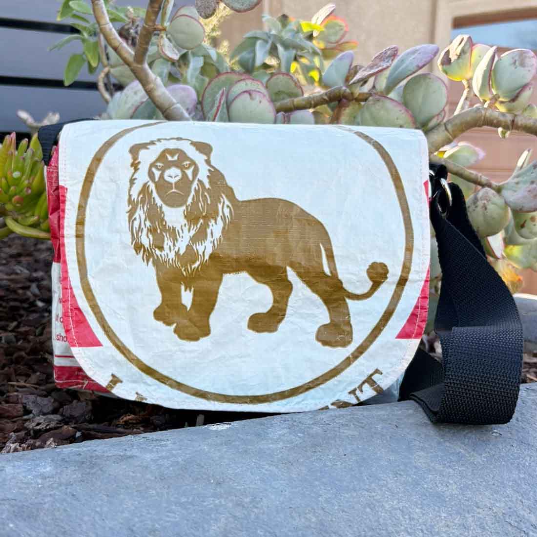Recycled Cement Small Messenger