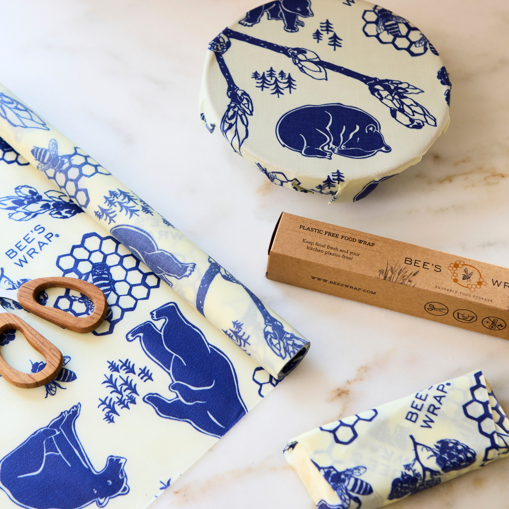Bee's Wrap - Cut-to-Size Roll - Bees & Bears
