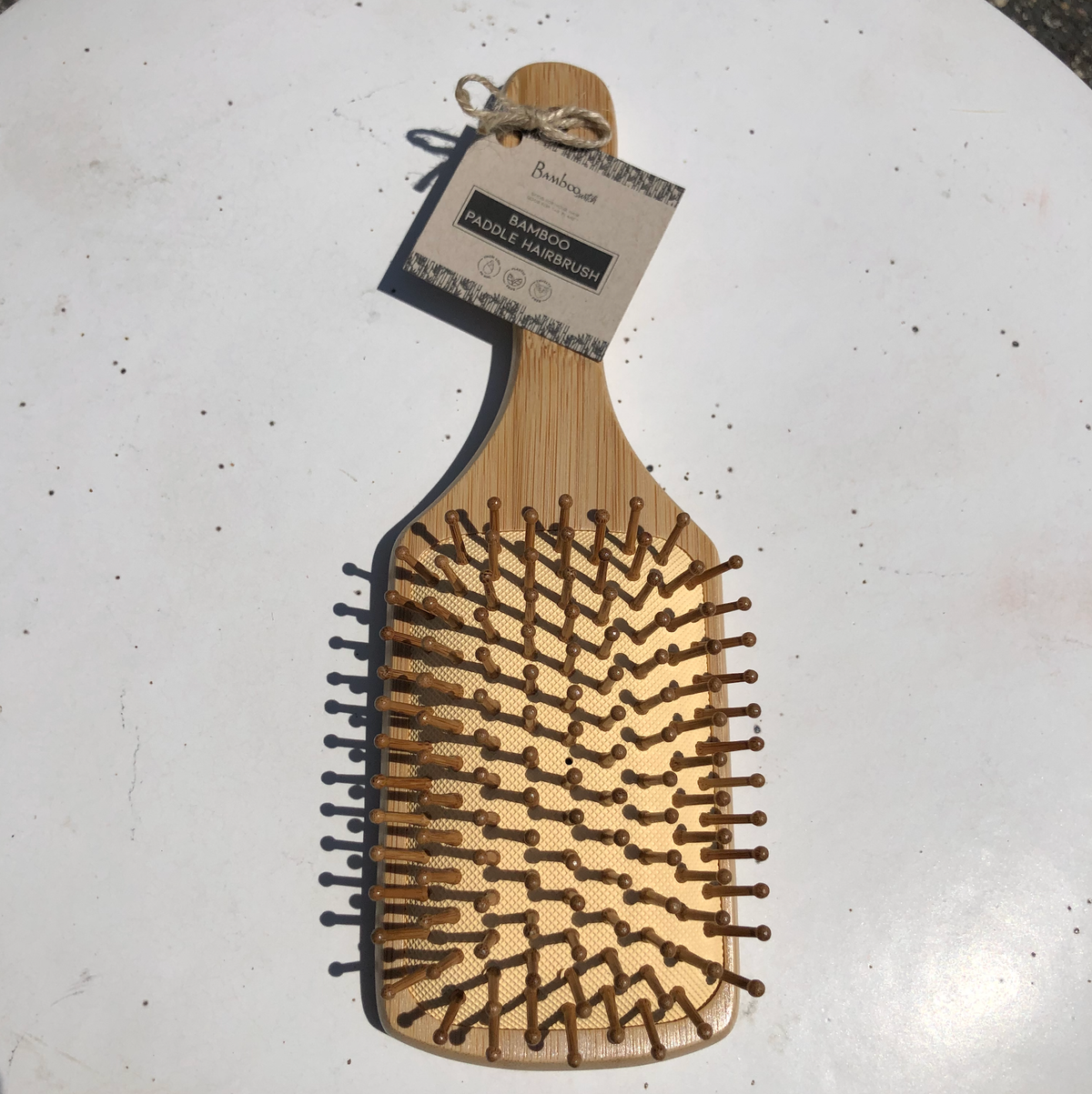 Bamboo Switch - Bamboo Paddle Hairbrush - Square | Haircare Bestseller