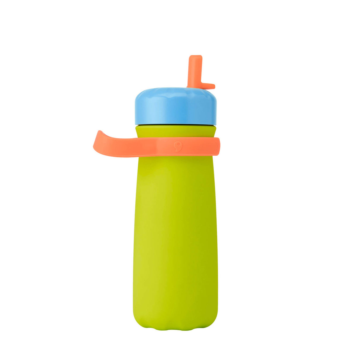 16oz Lime Sherbet Traveler with Flip Straw Lid