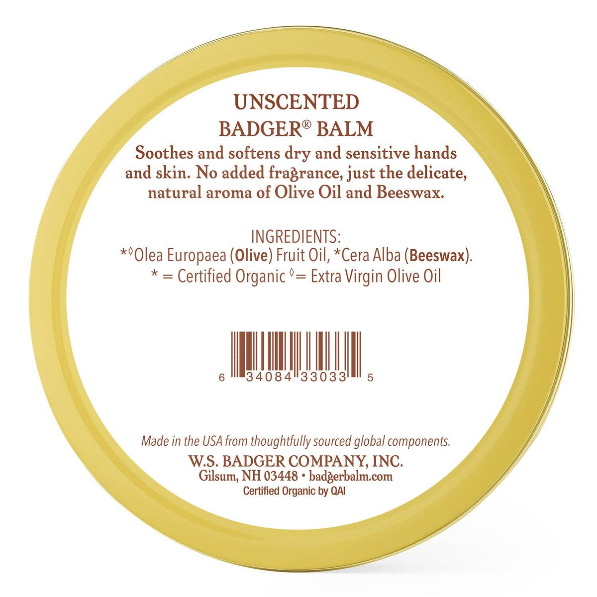 Badger Balm Unscented