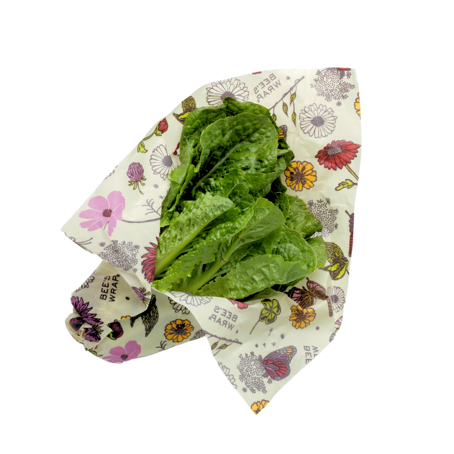 Bee's Wrap - Large Wrap - Meadow Magic, Vegan wax