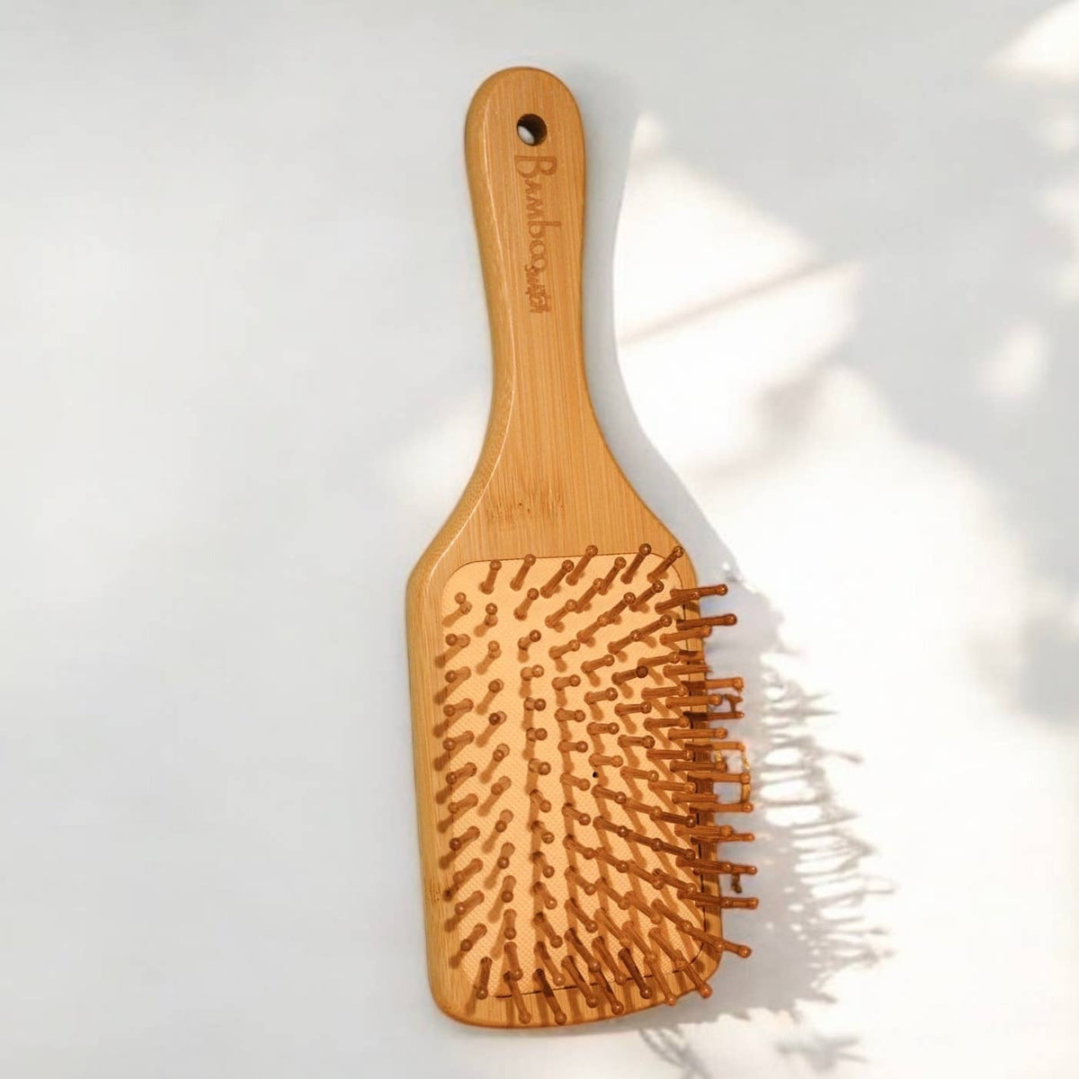 Bamboo Switch - Bamboo Paddle Hairbrush - Square | Haircare Bestseller
