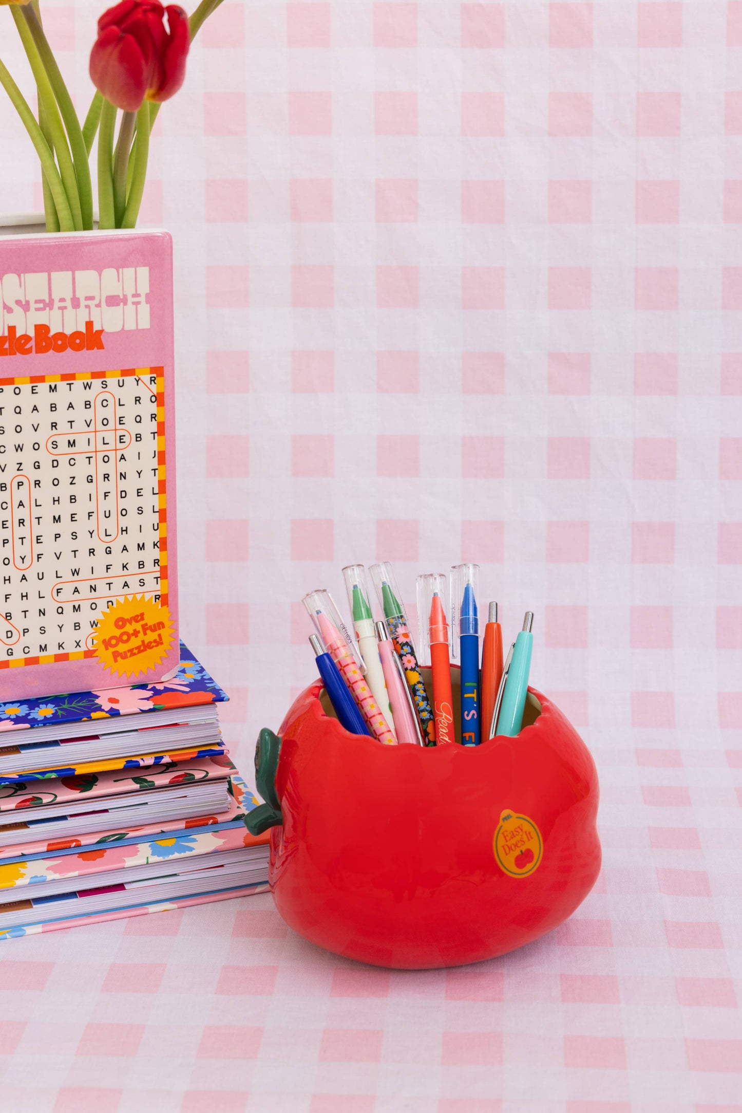 Ban.do - Ceramic Pencil Cup, Apple