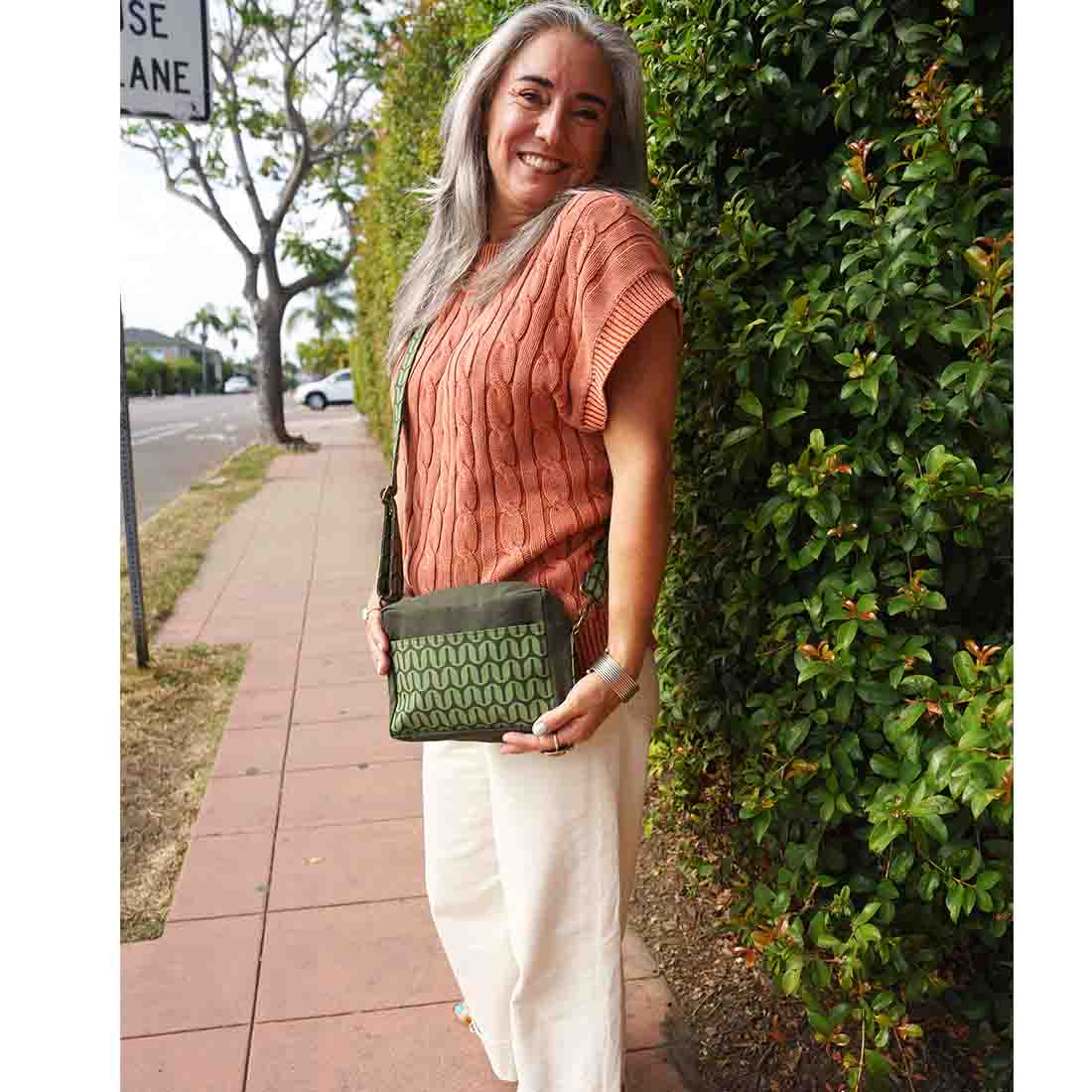 Camera Bag Crossbody - Geometric Prints