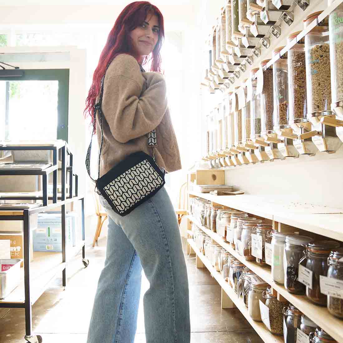 Camera Bag Crossbody - Geometric Prints