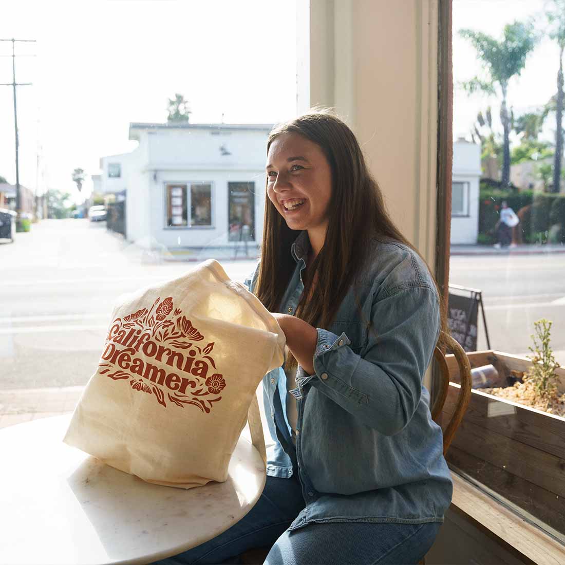 Canvas Tote - California Dreamer