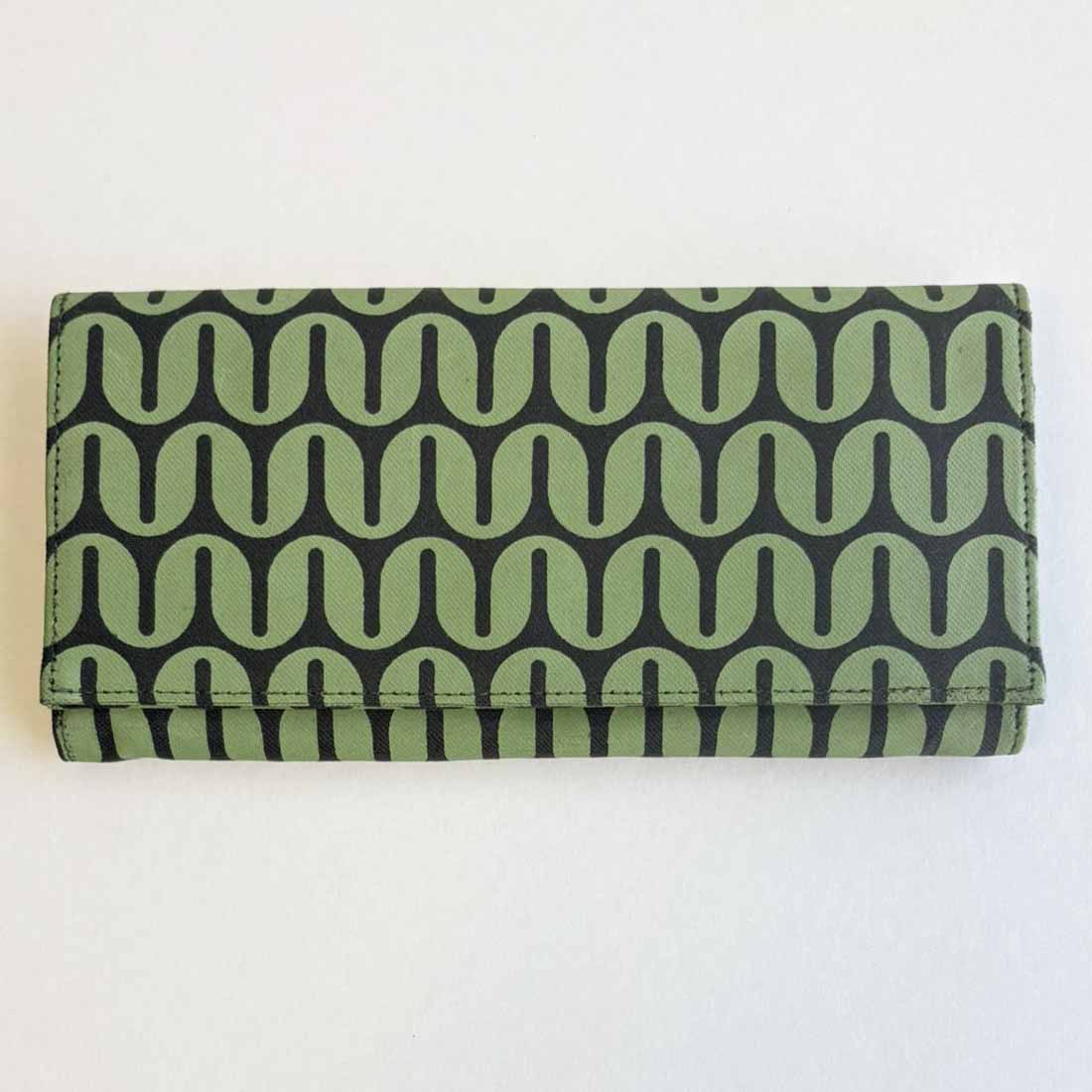 Canvas Wallet - Geometric - Fair Trade Long Wallet