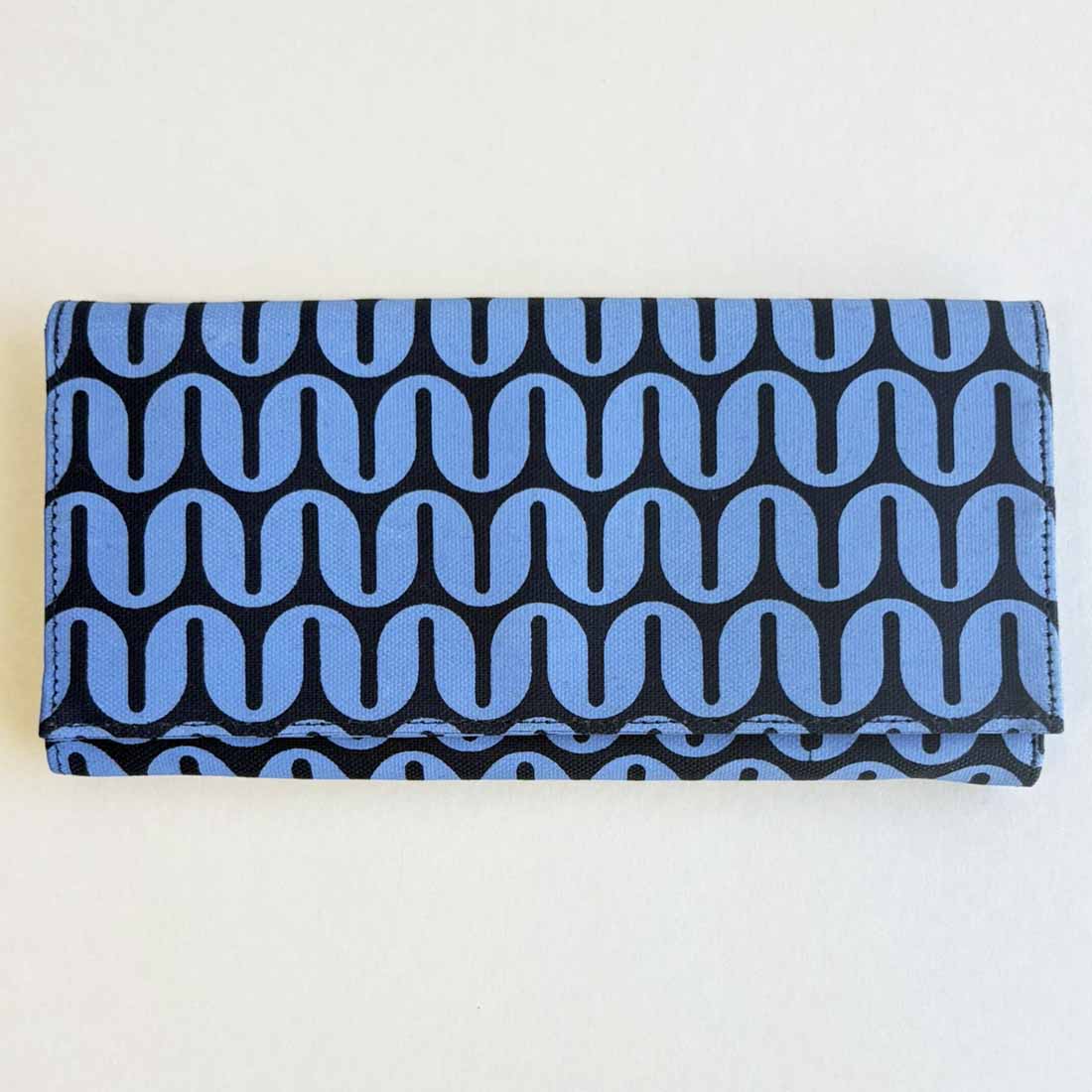Canvas Wallet - Geometric - Fair Trade Long Wallet