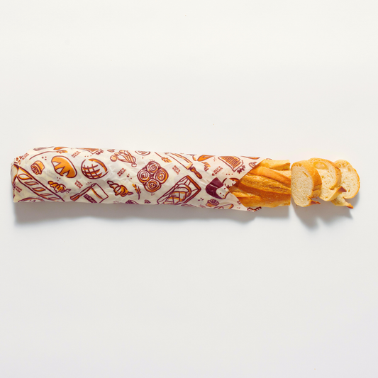 Bee's Wrap - New! Bakery Lane - Bread Wrap, Seasonal Print