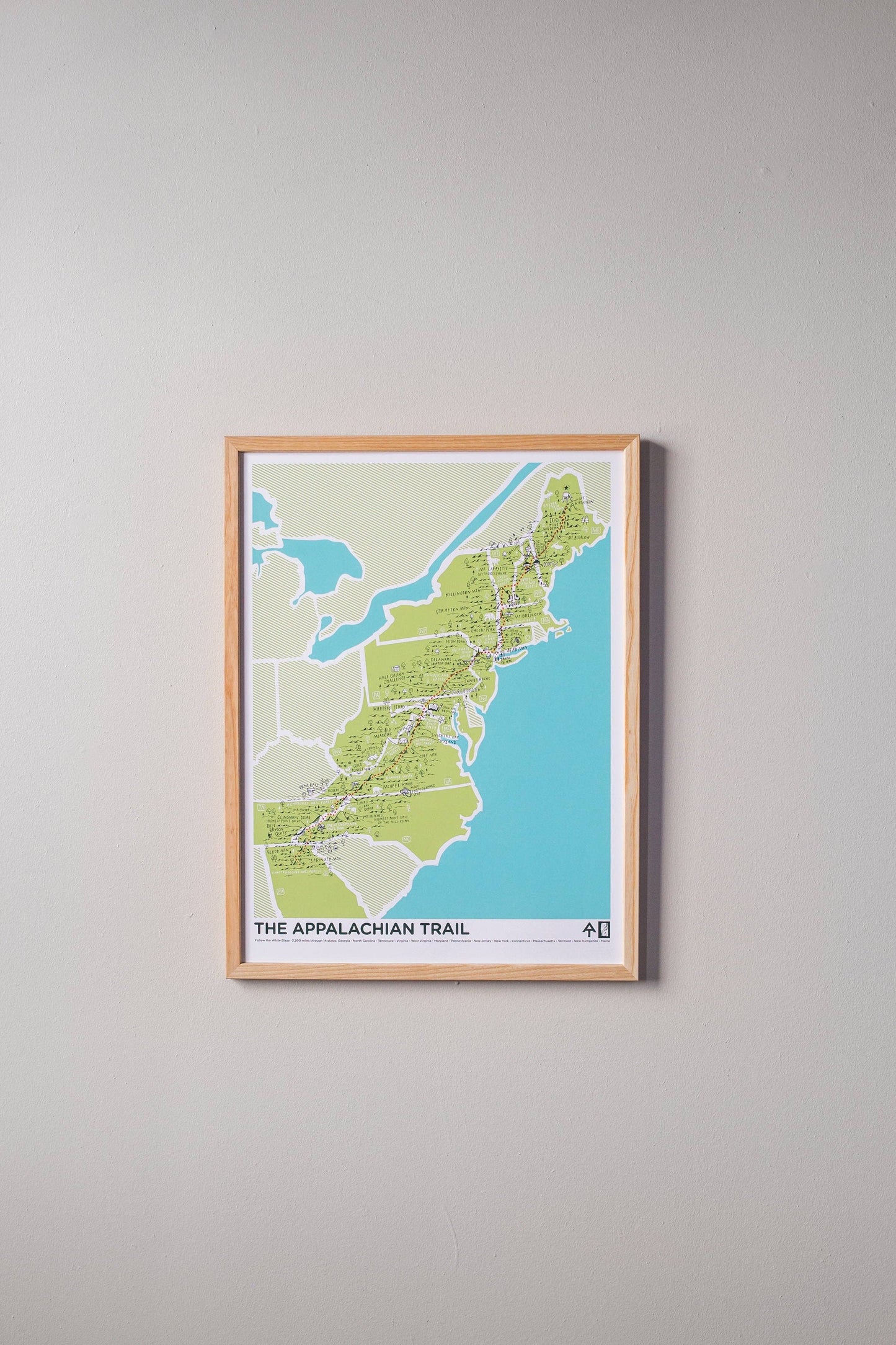 Brainstorm - The Appalachian Trail Print