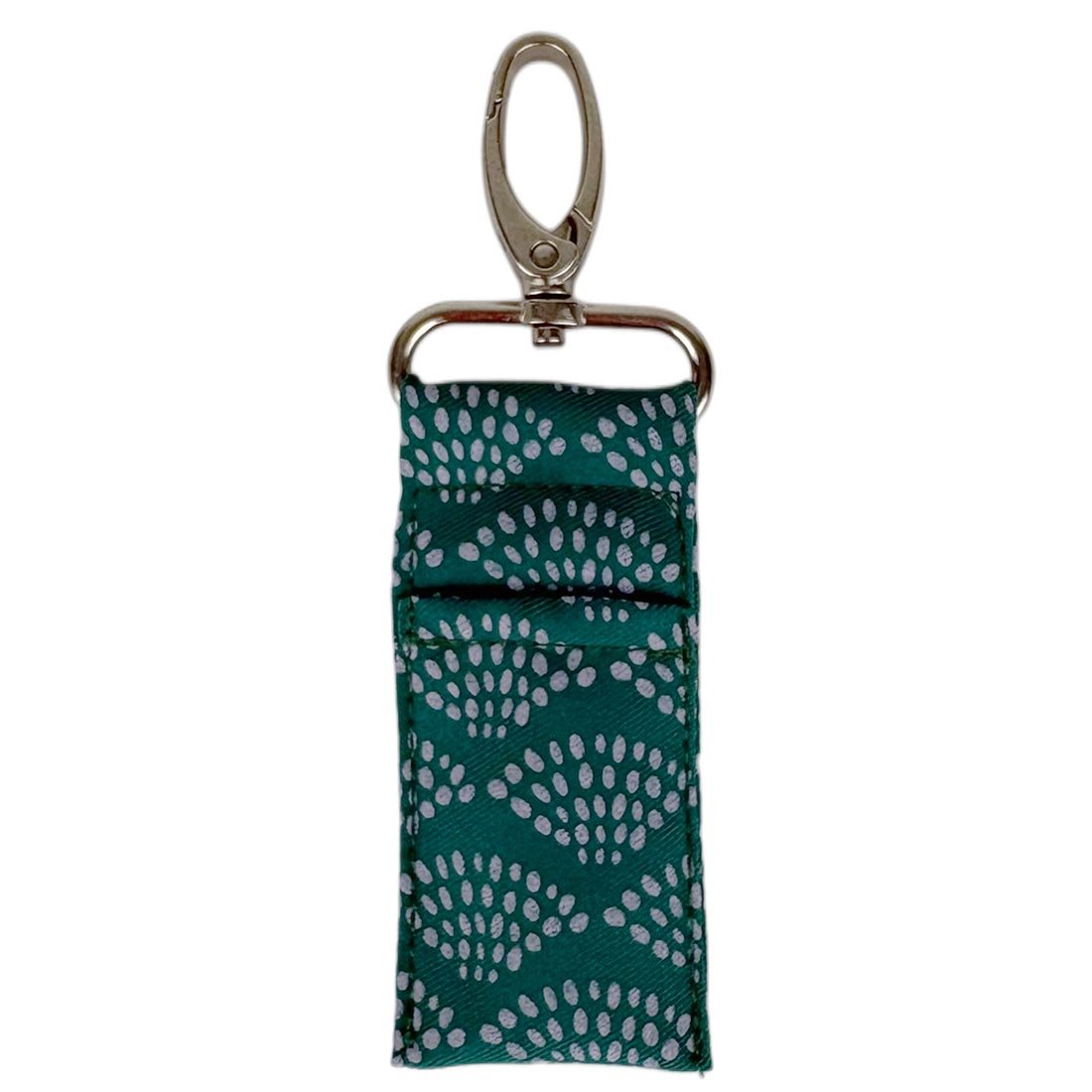 Cotton Canvas Lip Balm Bag -  Spring Dots