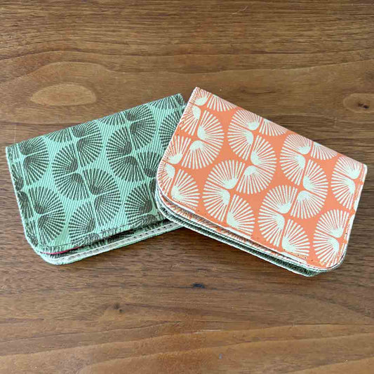 Cotton Card Holder - Retro Geo Prints