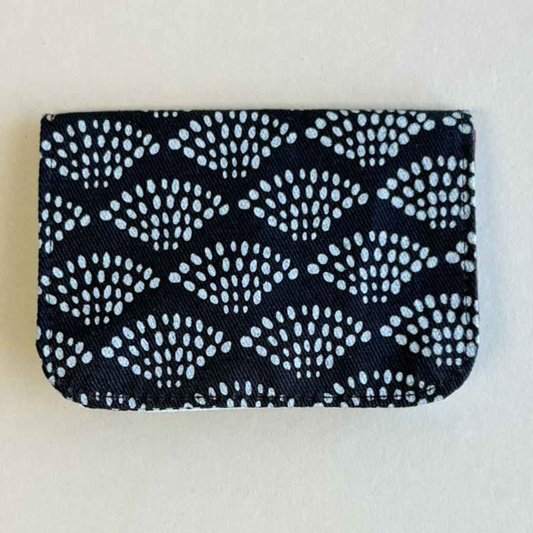 Cotton Card Holder - Dots Print