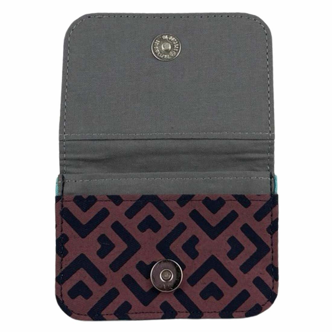 Cotton Card Holder - Retro Geo Prints