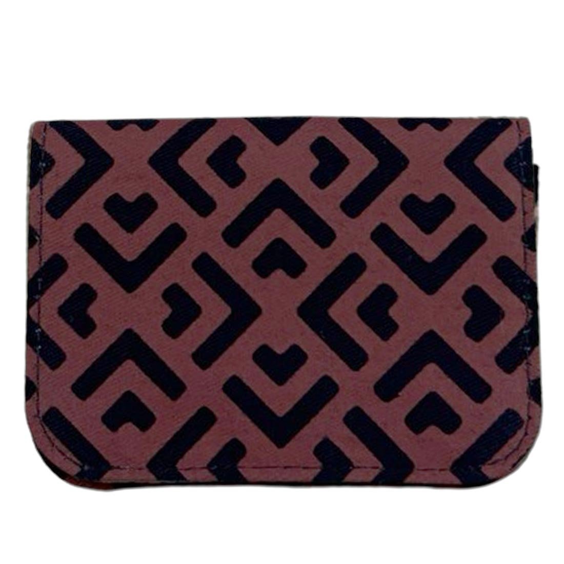Cotton Card Holder - Retro Geo Prints