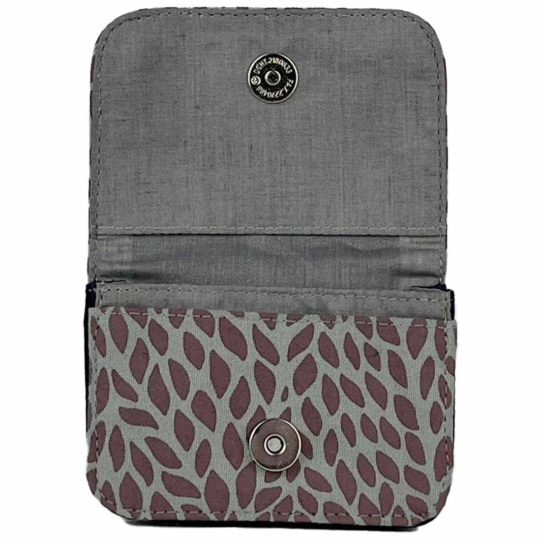 Cotton Card Holder - Retro Geo Prints