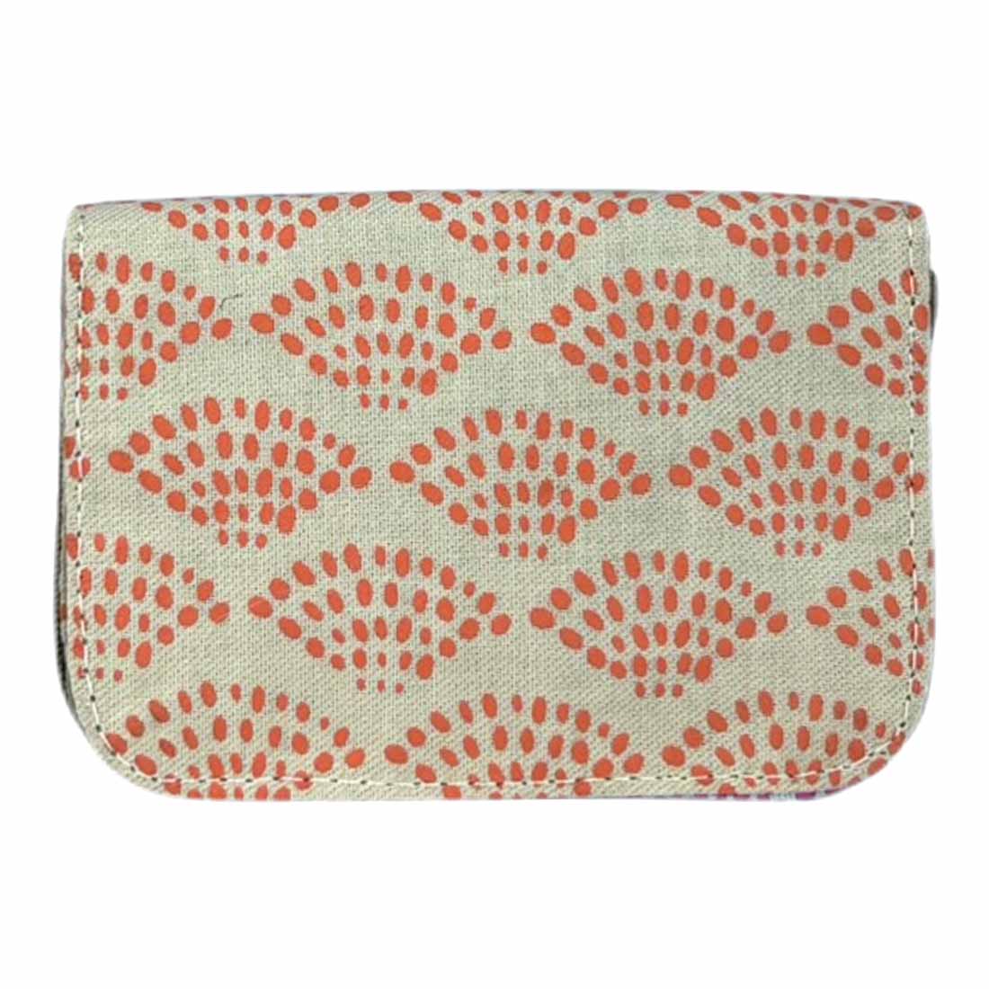 Cotton Card Holder - Spring Dots
