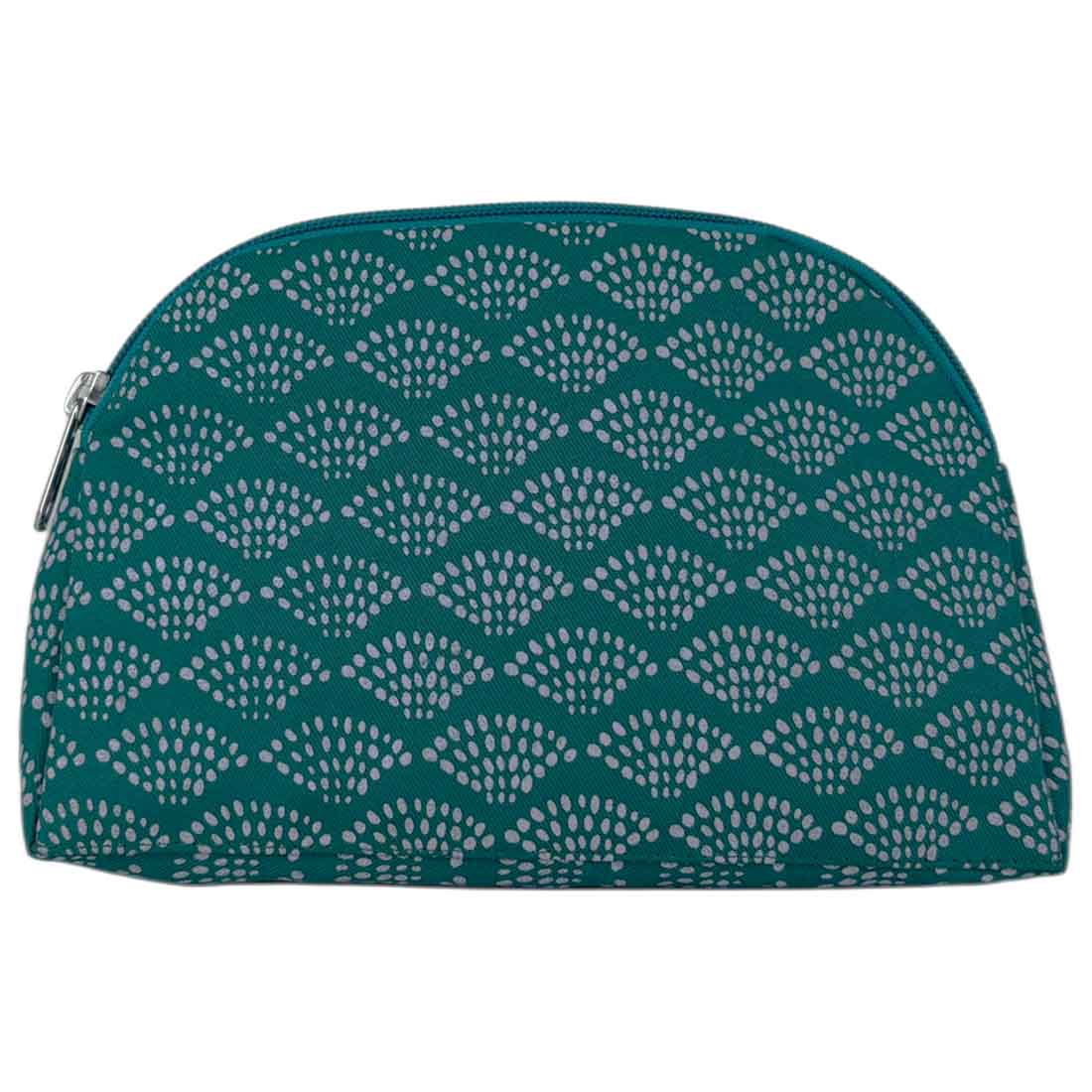 Cotton Cosmetic Case - Multipurpose Pouch - Spring Dots