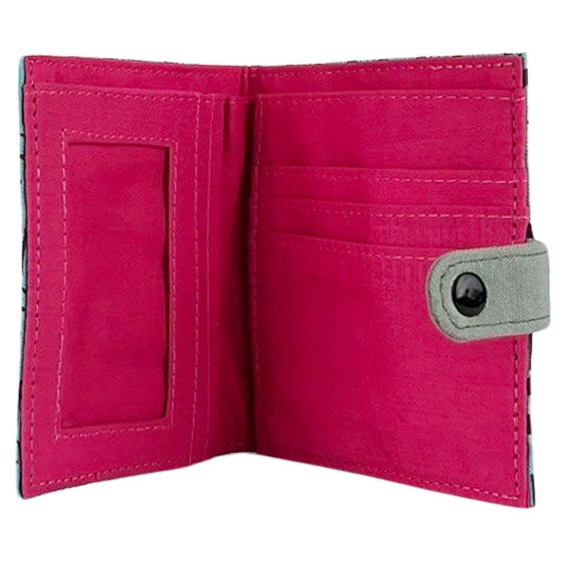 Cotton Fair Trade Wallet - Dog Prints