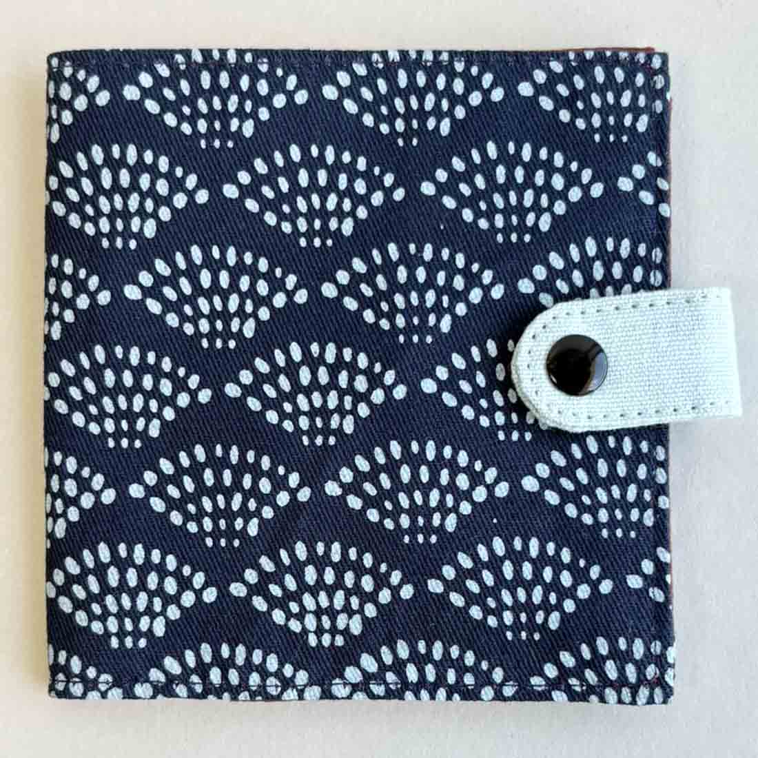Cotton Fair Trade Wallet - Dots Print