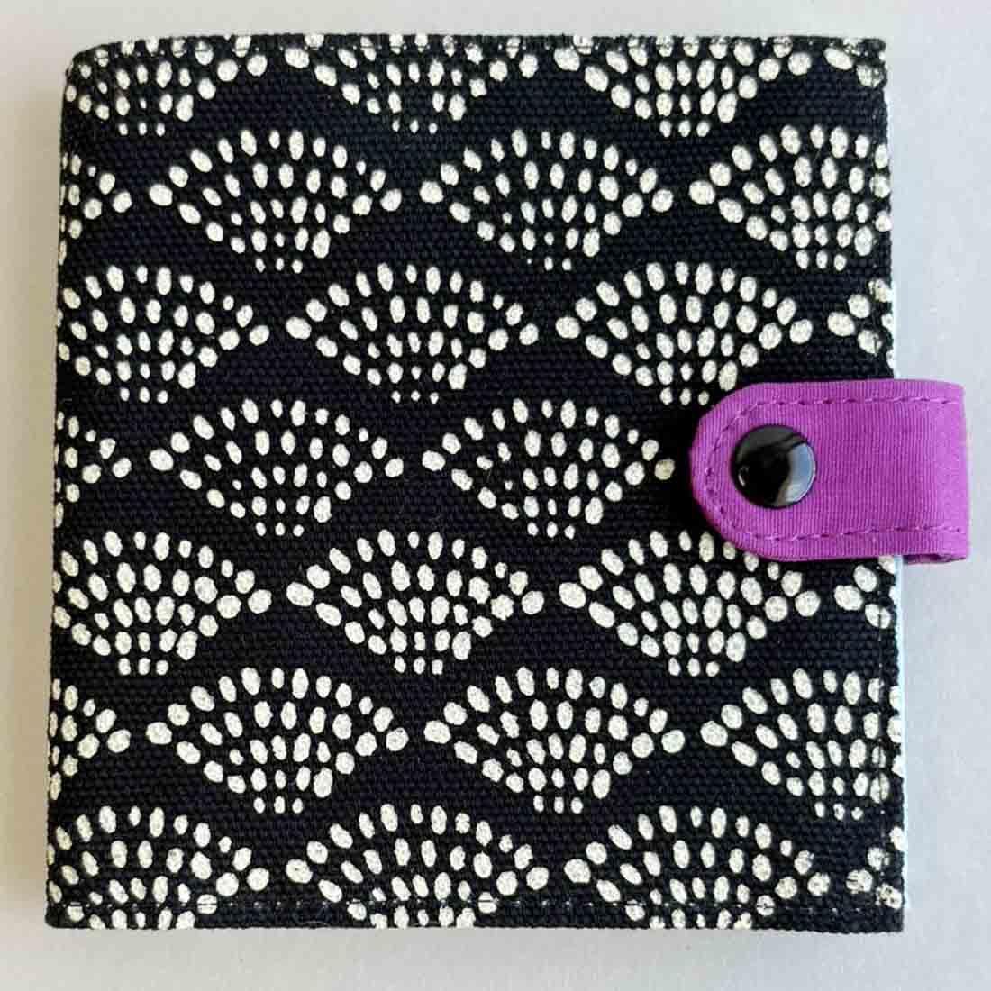 Cotton Fair Trade Wallet - Dots Print
