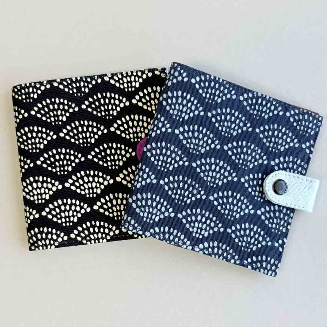 Cotton Fair Trade Wallet - Dots Print