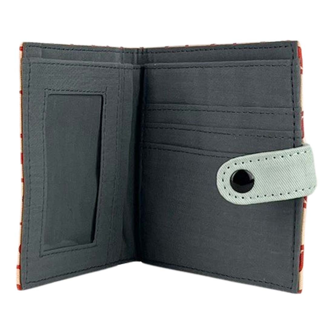 Cotton Fair Trade Wallet - Leaf Prints