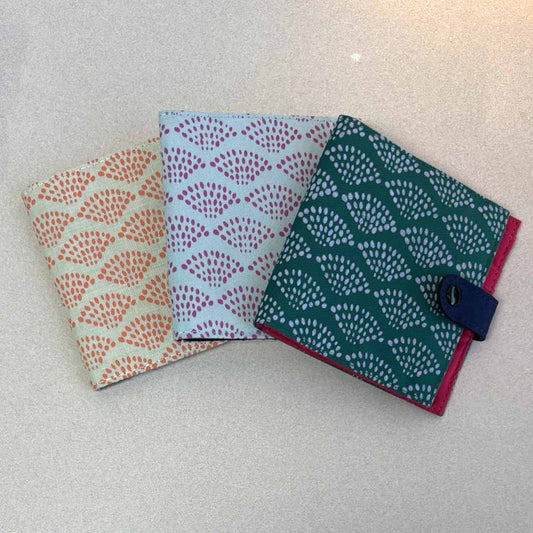 Cotton Fair Trade Wallet - Spring Dots