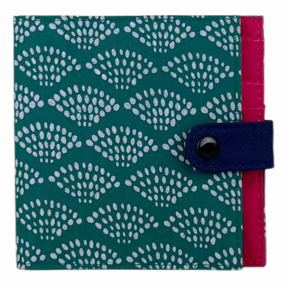 Cotton Fair Trade Wallet - Spring Dots