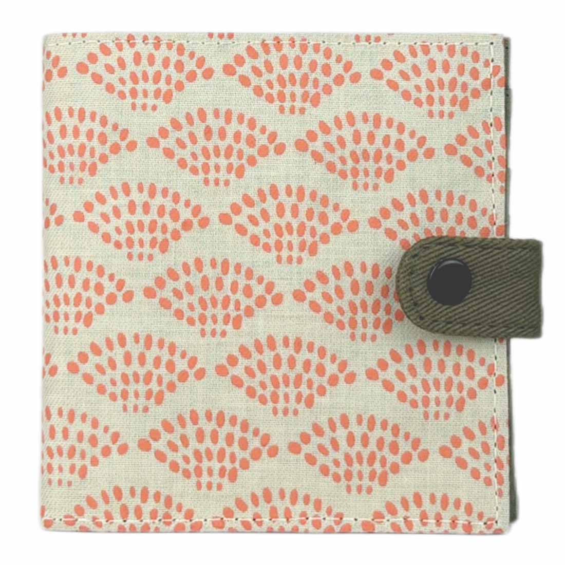 Cotton Fair Trade Wallet - Spring Dots