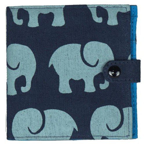 Cotton Wallet-Elephant Prints