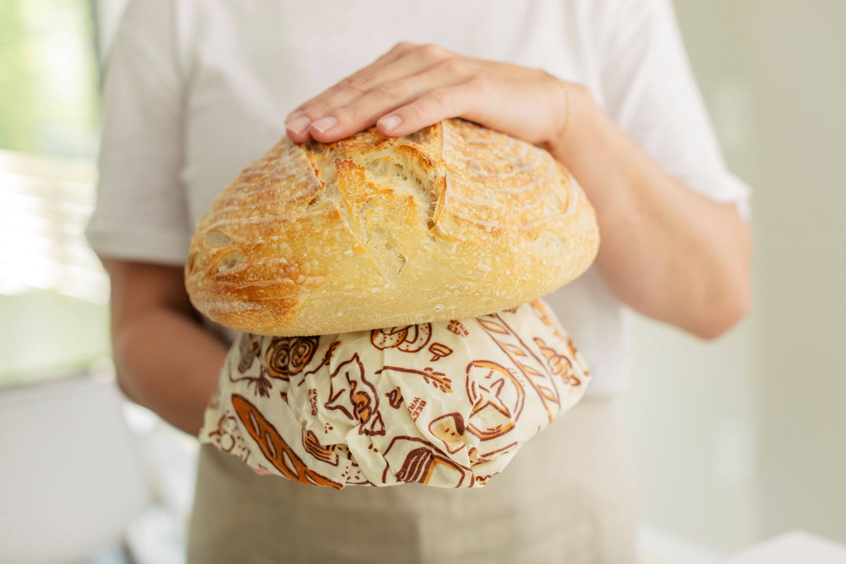 Bee's Wrap - New! Bakery Lane - Bread Bag, Limited Edition