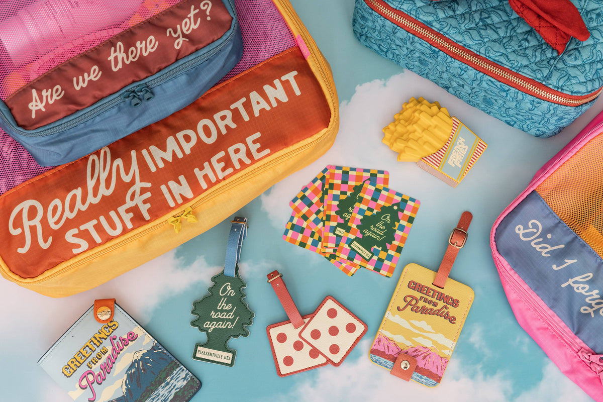 Ban.do - Packing Cube Set, Really Important Stuff