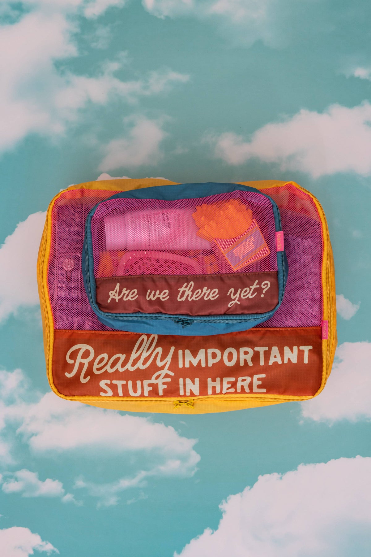 Ban.do - Packing Cube Set, Really Important Stuff