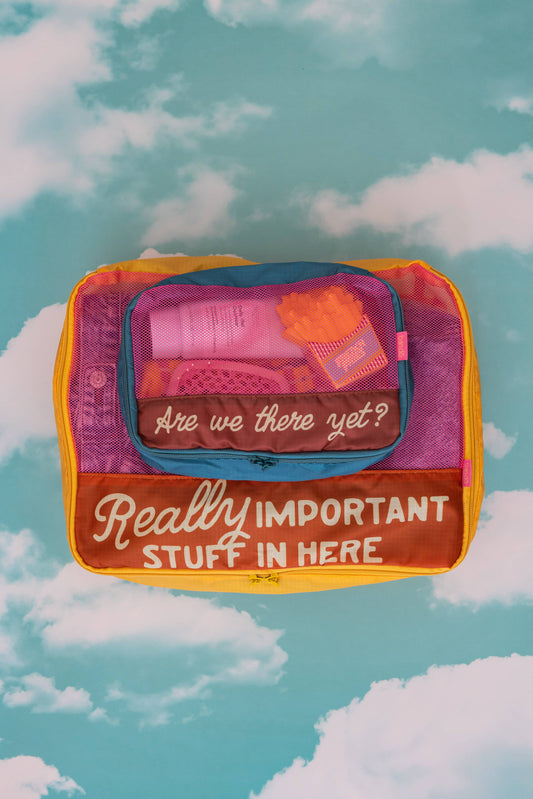 Ban.do - Packing Cube Set, Really Important Stuff